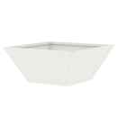 Have Blomsterkrukke 5 pcs Hvid 35 x 35 x 15 cm Koldvalset stål