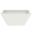 Have Blomsterkrukke 5 pcs Hvid 35 x 35 x 15 cm Koldvalset stål
