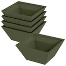 Have Blomsterkrukke 5 pcs Oliven grøn 35 x 35 x 15 cm
