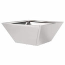 Have Blomsterkrukke 5 pcs Sølv 35 x 35 x 15 cm Rustfrit stål