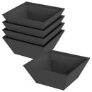 Have Blomsterkrukke 5 pcs Sort 40 x 40 x 15 cm Koldvalset stål
