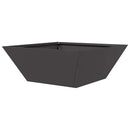 Have Blomsterkrukke 5 pcs Sort 40 x 40 x 15 cm Koldvalset stål