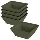 Have Blomsterkrukke 5 pcs Oliven grøn 40 x 40 x 15 cm