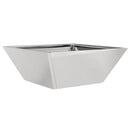 Have Blomsterkrukke 5 pcs Sølv 40 x 40 x 15 cm Rustfrit stål