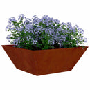 Have Blomsterkrukke 5 pcs Rusten 40 x 40 x 15 cm Cortenstål