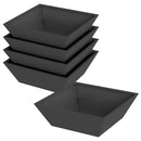 Have Blomsterkrukke 5 pcs Sort 50 x 50 x 15 cm Koldvalset stål