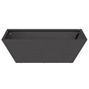 Have Blomsterkrukke 5 pcs Sort 50 x 50 x 15 cm Koldvalset stål