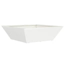 Have Blomsterkrukke 5 pcs Hvid 50 x 50 x 15 cm Koldvalset stål