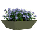 Have Blomsterkrukke 5 pcs Oliven grøn 50 x 50 x 15 cm