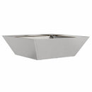 Have Blomsterkrukke 5 pcs Sølv 50 x 50 x 15 cm Rustfrit stål