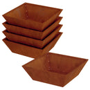Have Blomsterkrukke 5 pcs Rusten 50 x 50 x 15 cm Cortenstål