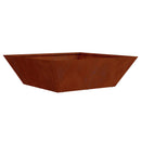 Have Blomsterkrukke 5 pcs Rusten 50 x 50 x 15 cm Cortenstål