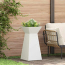 Søjle Plantekasse 2 pcs Hvid 35 x 35 x 73 cm