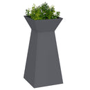 Søjle Plantekasse Antracit 35 x 35 x 73 cm