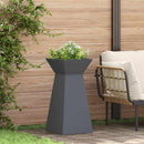 Søjle Plantekasse 2 pcs Antracit 35 x 35 x 73 cm