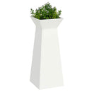 Søjle Plantekasse Hvid 40 x 40 x 100 cm