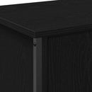 TV-skab 100 x 35 x 45 cm Sort eg Konstrueret træ