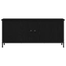 TV-skab 100 x 35 x 45 cm Sort eg Konstrueret træ