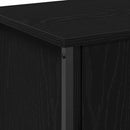 TV-skab 60 x 35 x 45 cm Sort eg Konstrueret træ