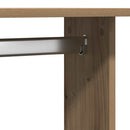Garderobe med hjul artisan eg 102 x 38 x 110 cm Konstrueret træ