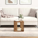 Sofabord Gammelt træ 32 x 32 x 30 cm Konstrueret træ