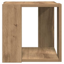 Sofabord Artisan Egetræ 32 x 32 x 30 cm Konstrueret træ