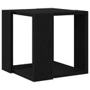 Sofabord Sort eg 32 x 32 x 30 cm Konstrueret træ