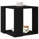 Sofabord Sort eg 32 x 32 x 30 cm Konstrueret træ