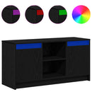 TV Enheder Sort 100 x 34 x 50 cm Konstrueret træ