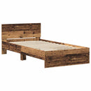Sengestel Gammelt træ 203 x 104 x 70 cm Konstrueret træ