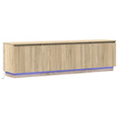 TV-skab Sonoma eg 180 x 38 x 49 cm Konstrueret træ
