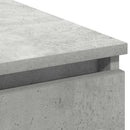TV-skab Beton Grå 180 x 38 x 49 cm Konstrueret træ