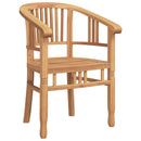 Stol 2 pcs Brun 63 x 58 x 89 cm Massiv Teaktræ