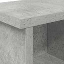 Vægmonteret Jakkeholder med hylde Beton Grå 50 x 16 x 26 cm