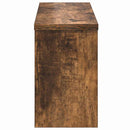 Vægmonteret Jakkeholder med hylde Røget eg 50 x 16 x 26 cm