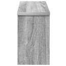 Vægmonteret Jakkeholder med hylde Grå Sonoma 50 x 16 x 26 cm
