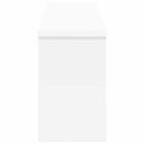 Vægmonteret Jakkeholder Hvid 75 x 16 x 26 cm Konstrueret træ