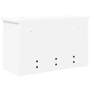 Vægmonteret Jakkeholder Hvid 50 x 20 x 30 cm Konstrueret træ