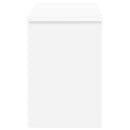 Vægmonteret Jakkeholder Hvid 50 x 20 x 30 cm Konstrueret træ