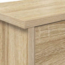 Vægmonteret Jakkeholder med hylde Sonoma eg 50 x 20 x 30 cm