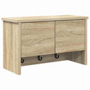 Vægmonteret Jakkeholder med hylde Sonoma eg 50 x 20 x 30 cm