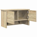 Vægmonteret Jakkeholder med hylde Sonoma eg 50 x 20 x 30 cm