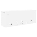 Vægmonteret Jakkeholder Hvid 80 x 20 x 30 cm Konstrueret træ