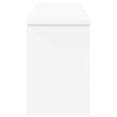 Vægmonteret Jakkeholder Hvid 80 x 20 x 30 cm Konstrueret træ