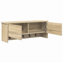 Vægmonteret Jakkeholder med hylde Sonoma eg 80 x 20 x 30 cm
