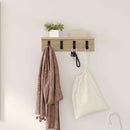 Vægmonteret Jakkeholder Sonoma eg 40 x 10,5 x 10,5 cm