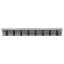 Vægmonteret Jakkeholder Grå Sonoma 80 x 10,5 x 10,5 cm