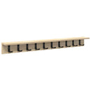 Vægmonteret Jakkeholder Sonoma eg 100 x 10,5 x 10,5 cm