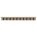 Vægmonteret Jakkeholder Sonoma eg 100 x 10,5 x 10,5 cm