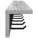 Vægmonteret Jakkeholder Grå Sonoma 100 x 10,5 x 10,5 cm